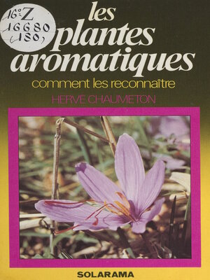 cover image of Les plantes aromatiques